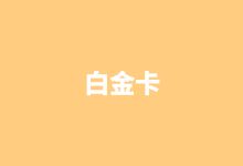 公司系列——白金卡：23400元（套票數(shù)：60張）